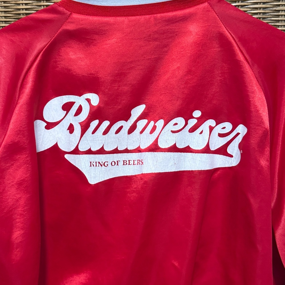 80s Budweiser Bomber Jacket